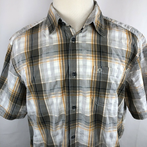 C&A Canda Short Sleeve Plaid Shirt - Picture 1 of 5